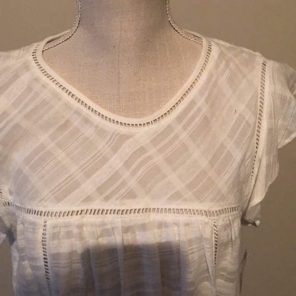 New directions gathered yoke blouse. PL - Picture 3 of 10